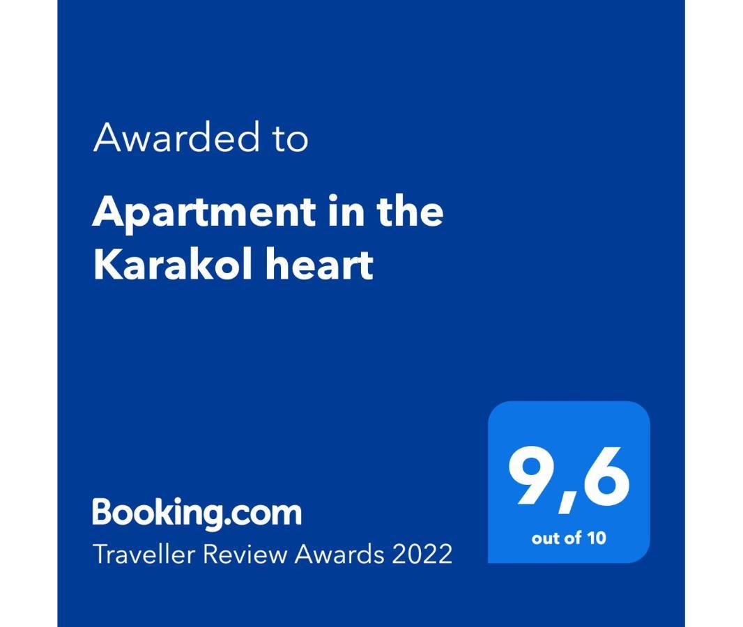 Apartment In The Karakol Heart Εξωτερικό φωτογραφία